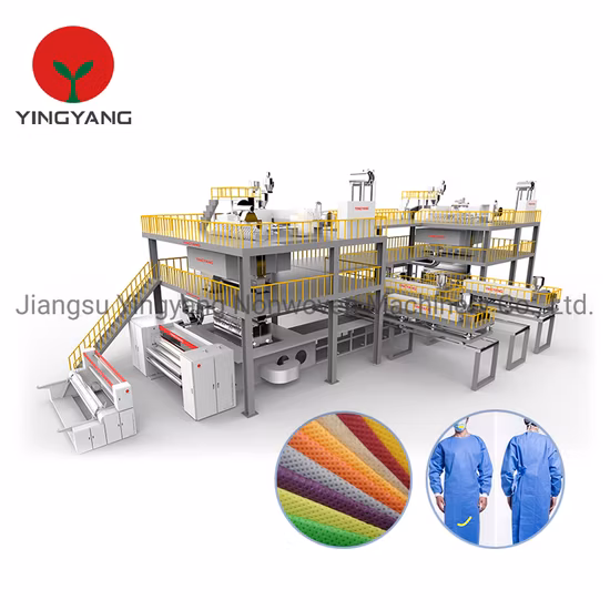 Automatische neue Spunbond-Produktionslinie PP-Vliesstoff-Ultraschall-Steppmaschine zu niedrigem Preis