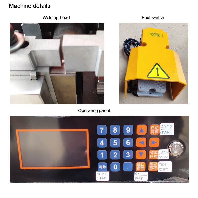 Ultrasonic Metal Copper Wire Welding Machine for 50 Square Millimetres High-Flex Copper Cable and Contact