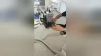 Hochwertige Ultraschall-Spitzennähmaschine zum Schneiden von Lederbändern